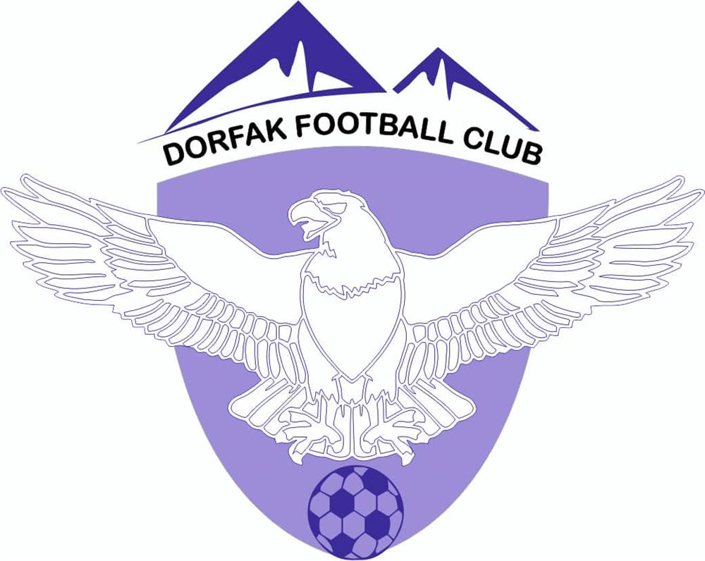 لوگو باشگاه و مدرسه فوتبال درفک البرز fcdorfak football club