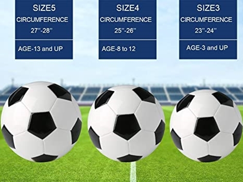 انتخاب سایز مناسب برای توپ فوتبال در مدارس فوتبال ایران: چه سایز توپ فوتبالی برای فرزندم مناسب است | FCDORFAK